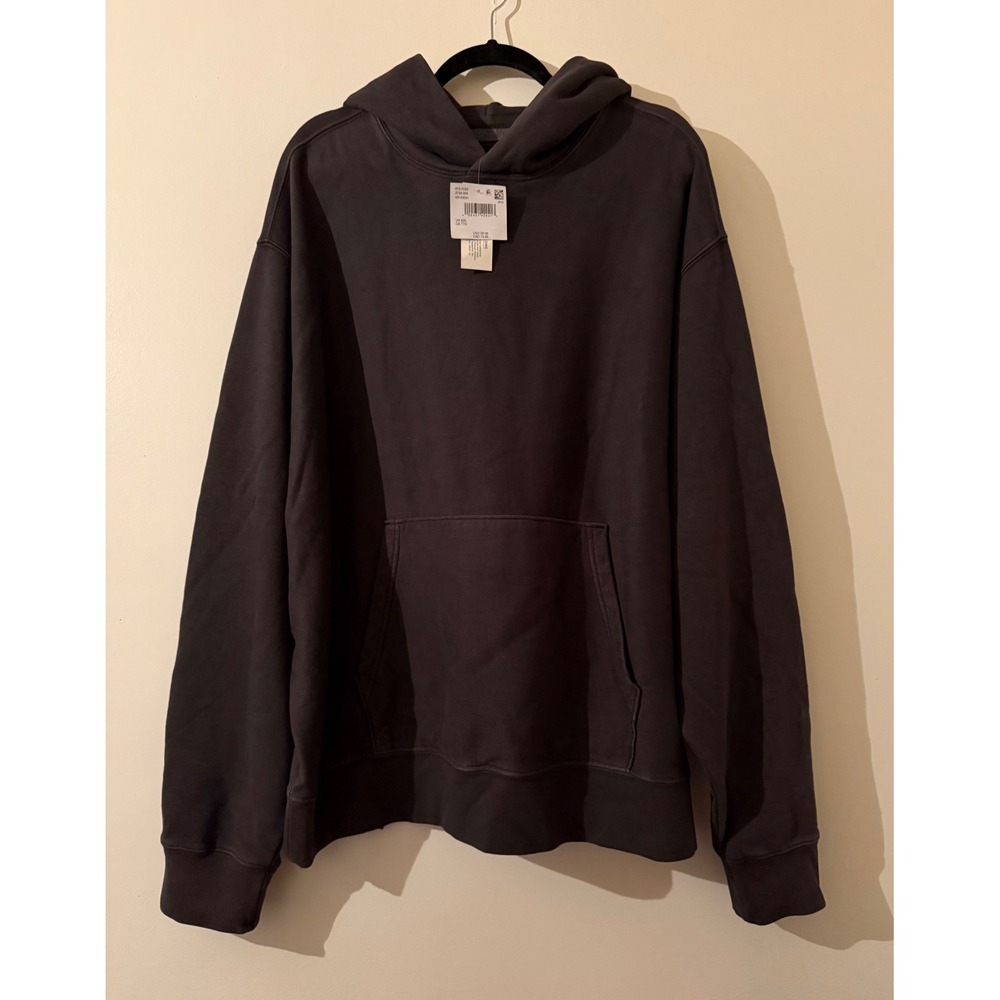 American Eagle Laidback Luxe Heavyweight Hoodie‎ Dark Shadow XXL 0193-2720 NWT